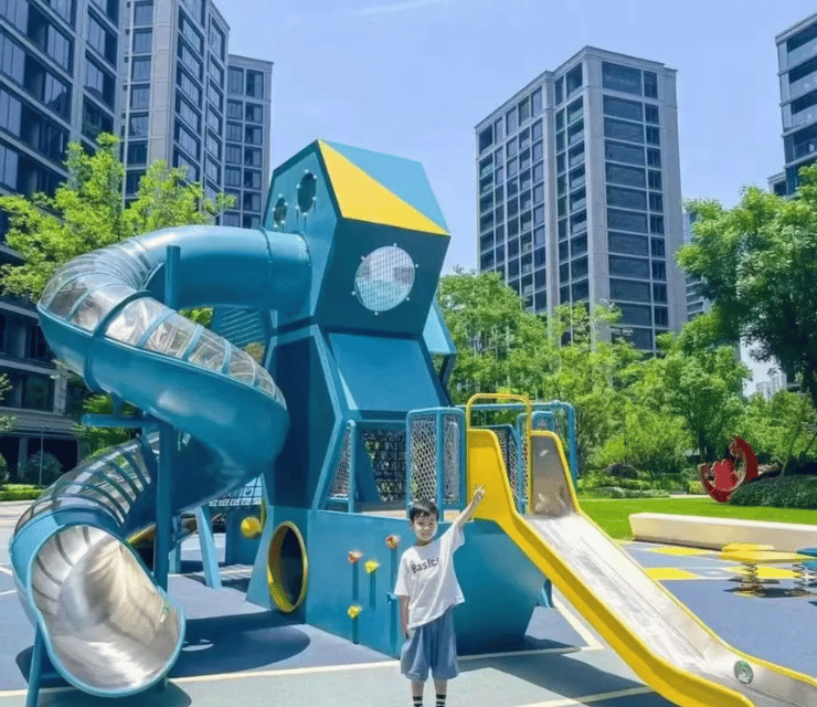Singapore - Outdoor Spiral Stainless Steel Slide Project
