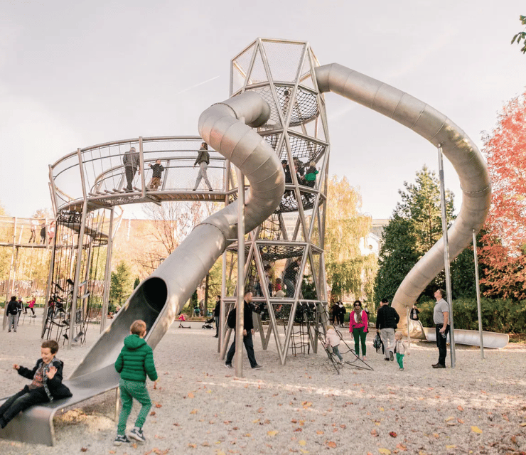United States - Stainless Steel Slide Playground Project