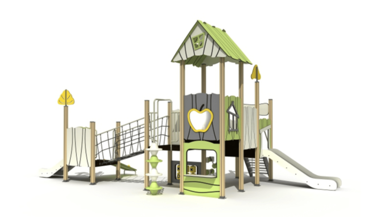 Compact Laminate Panels Playground Equipment - 1
