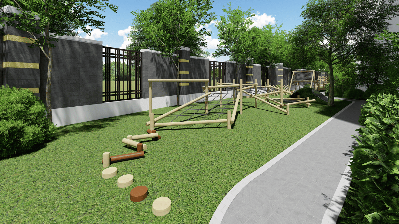 Kindergarten Series Plan 2-5Playground Equipment