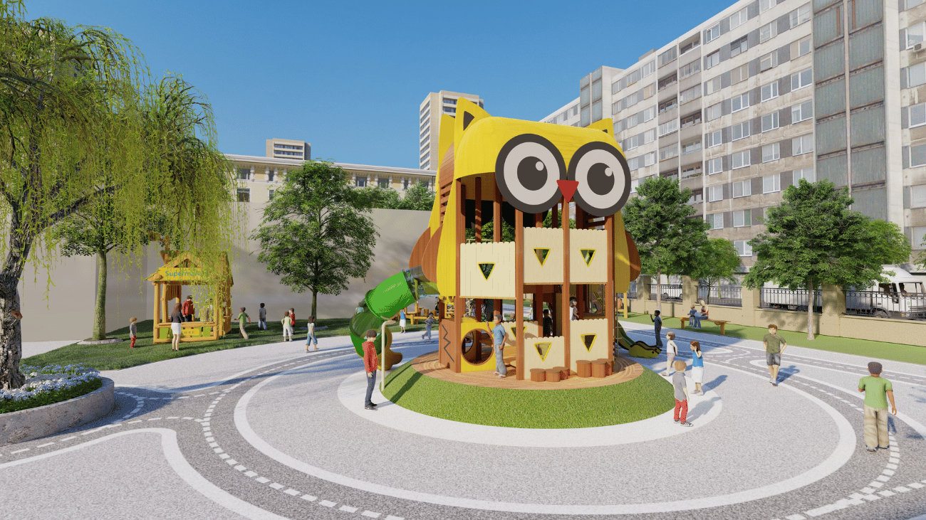 Kindergarten Series Plan 6-5- Playground Equipment