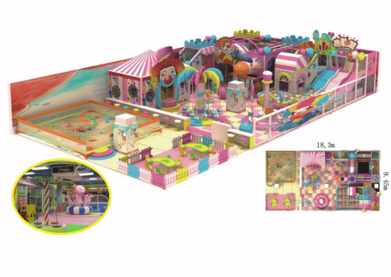 Naughty Castle Playground Equipment-YQL-D21702