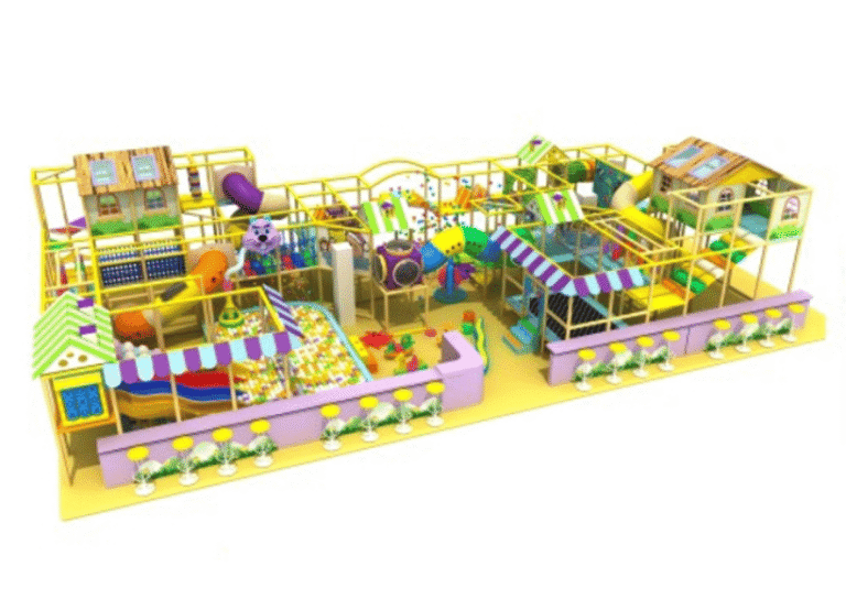 Naughty Castle Playground Equipment-YQL-D22204