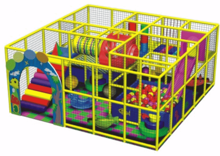 Naughty Castle Playground Equipment-YQL-D22205