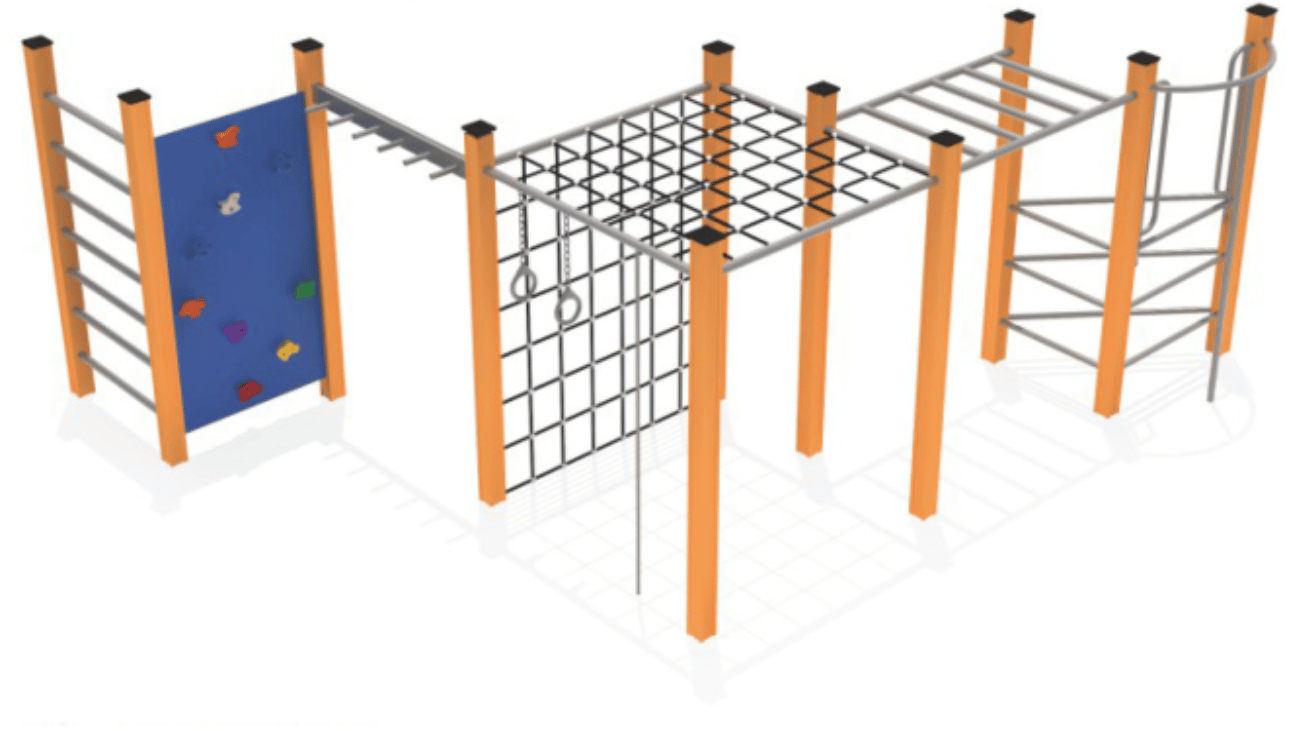 Wooden Expansion Playground Equipment - 2