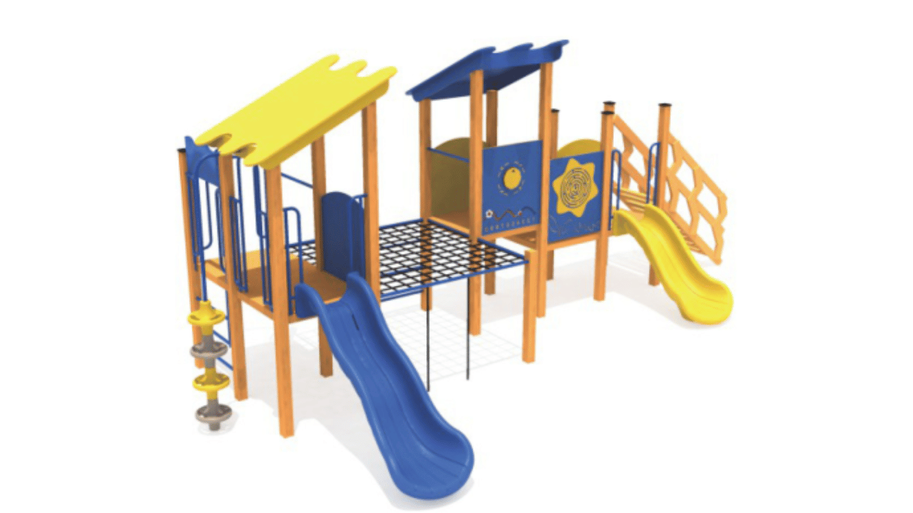 Wooden Expansion Playground Equipment - 4