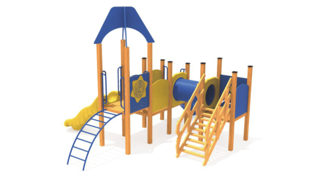 Wooden Expansion Playground Equipment - 5