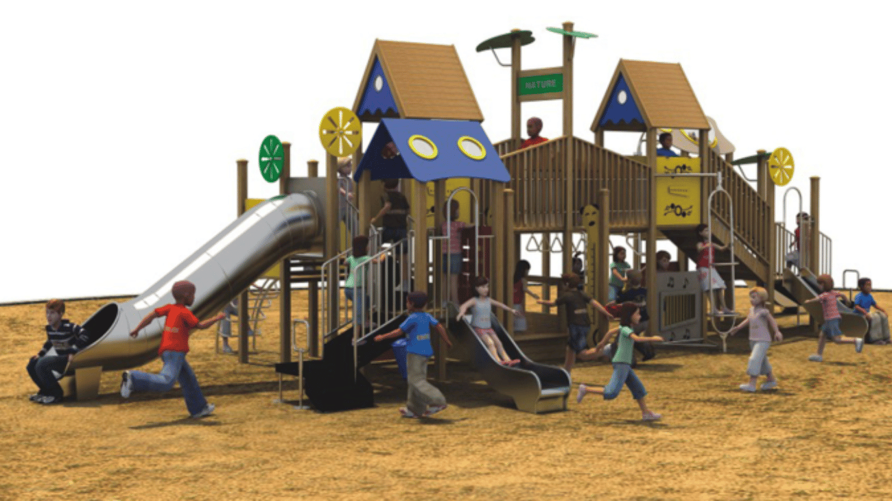 Wooden Playground Equipment - 6