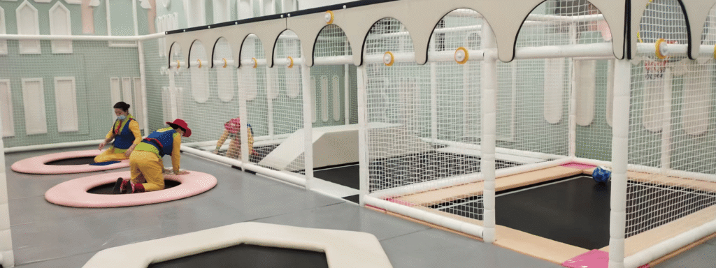 Trampoline area 5