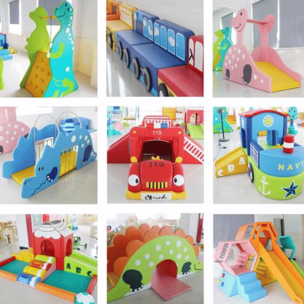 Children's playground soft play equipment