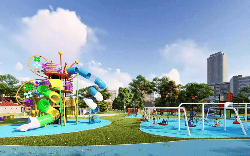 Commercial vs. Residential Playgrounds