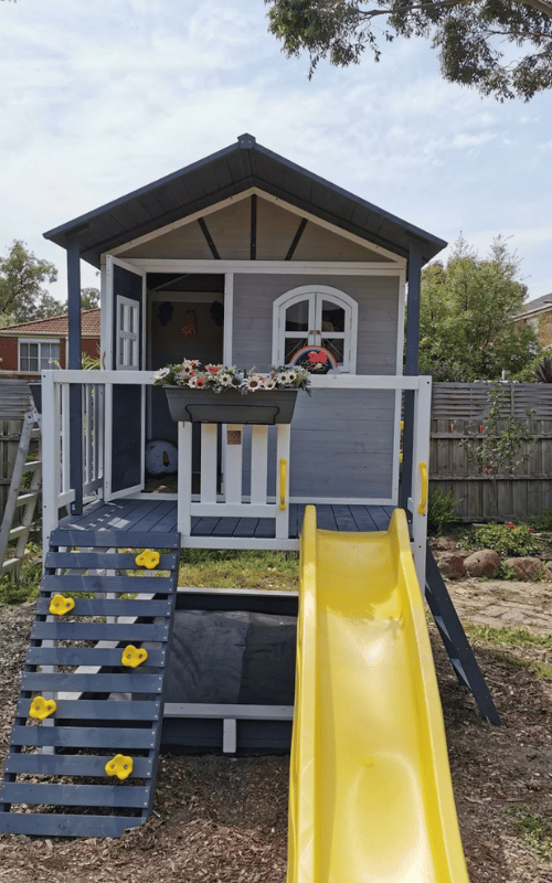 Home-built playground