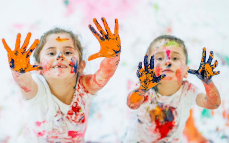 Free play can stimulate children's creativity and imagination.