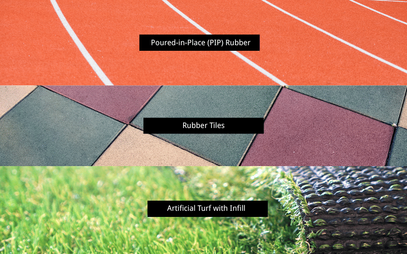 Playground Surface Unitary Materials