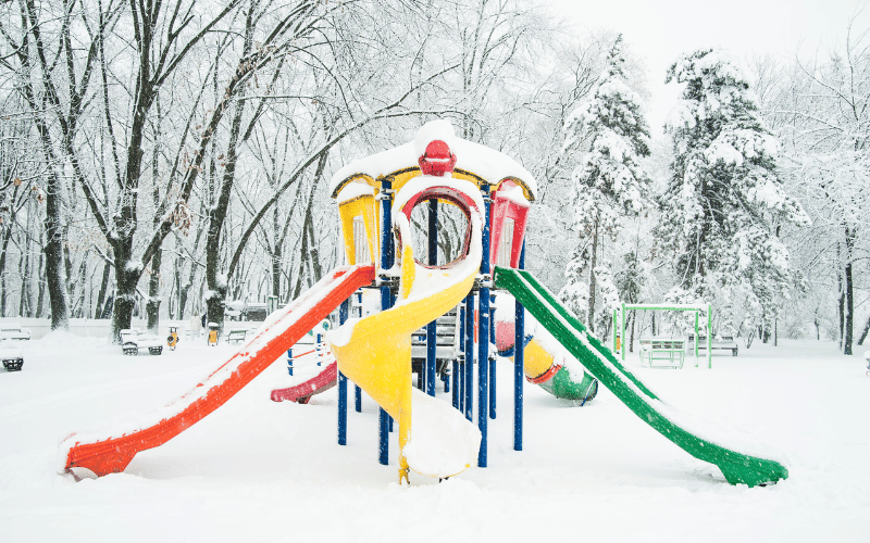 Pre-Winter Playground Inspection and Cleaning