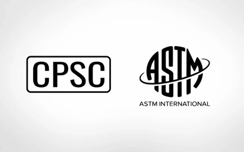 ASTM (American Society for Testing and Materials) and CPSC (Consumer Product Safety Commission)