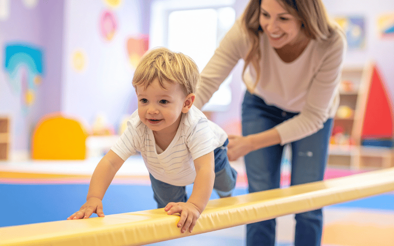 Balance Beam Fun