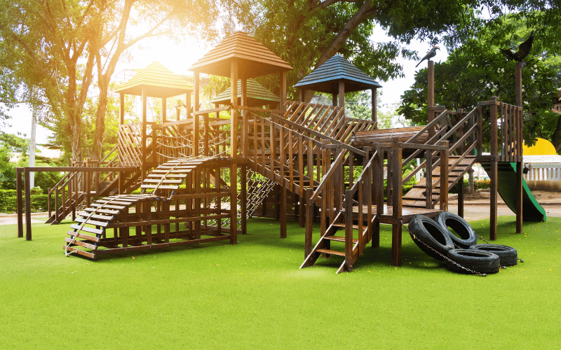Establish a systematic playground maintenance plan