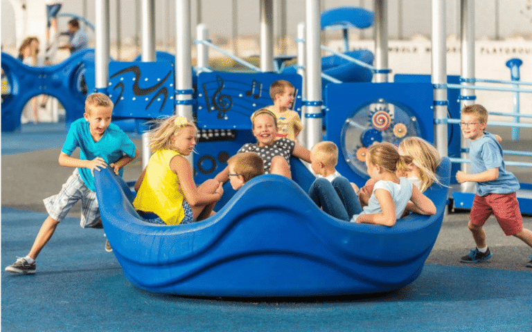 Freestanding Playground Spinners