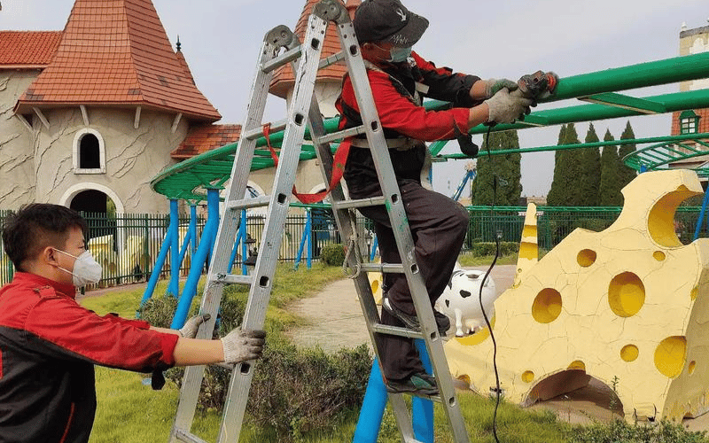 Installation and Maintenance of Outdoor Playgrounds