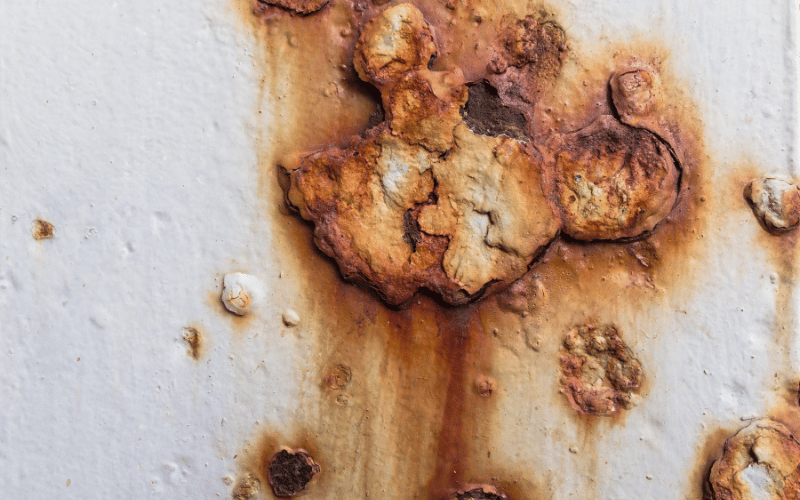 Repair rusted or corroded metal