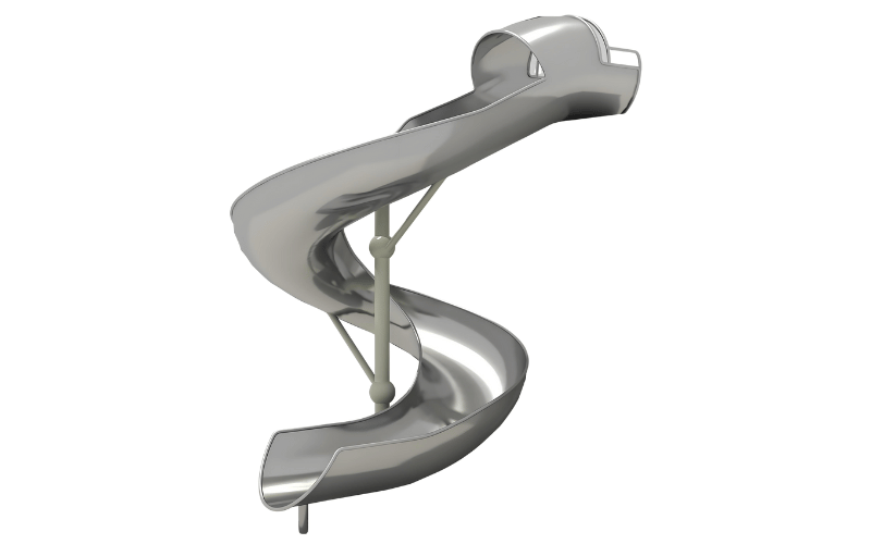 Stainless Steel Playground Slide - Material Durability and Longevity