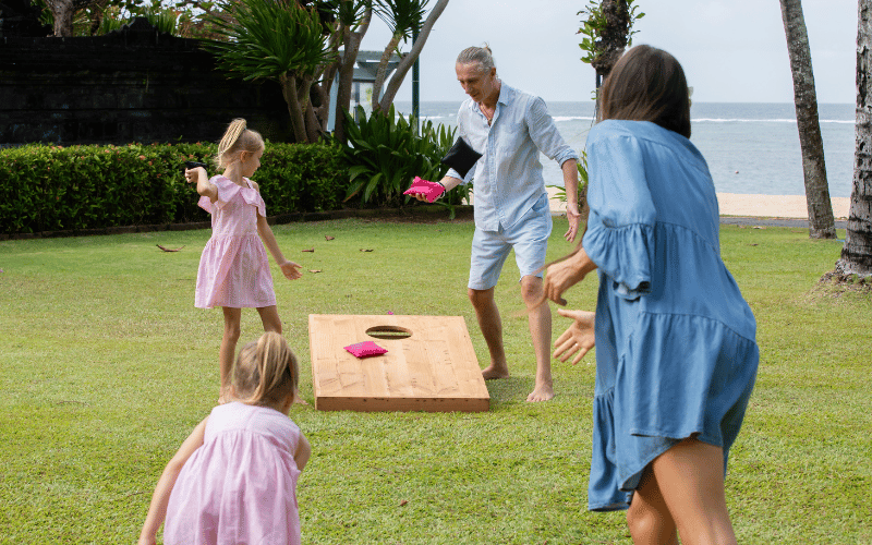 Water Balloon or Sponge Toss Game