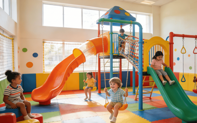 What Is The Age Group For Inside Playground Equipment