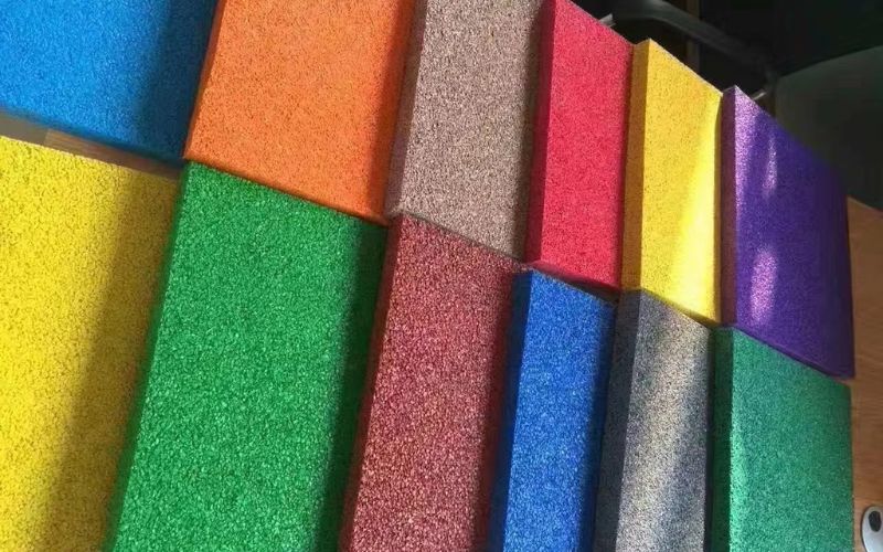 Rubber flooring for playgrounds Outdoor Playground EPDM Rubber Mats