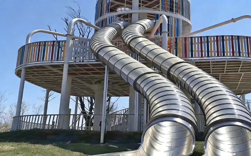 Stainless Steel Slide for Playgrounds