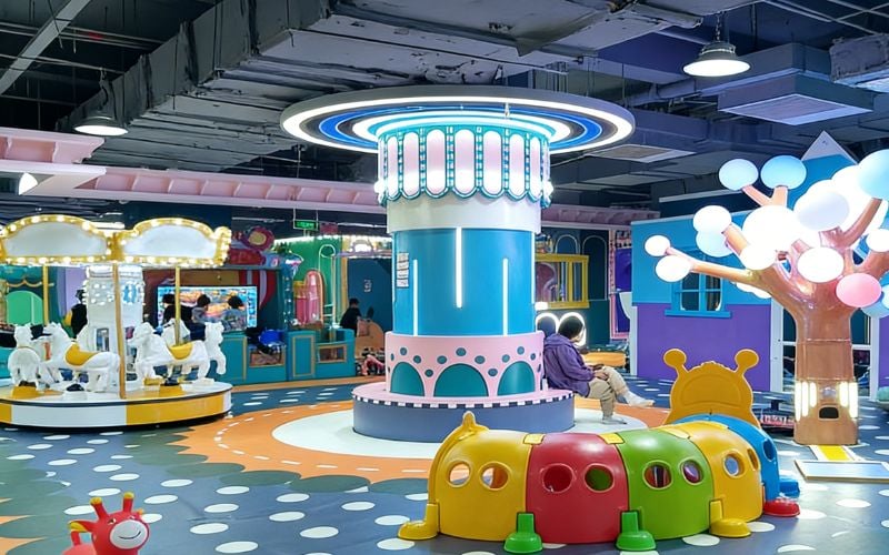 mall playground around a theme mall playground around a theme