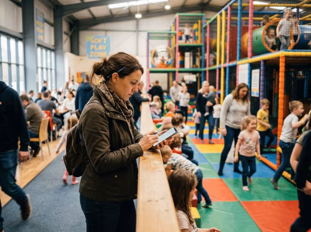 Visiting a competitor play center Visiting a competitor play center