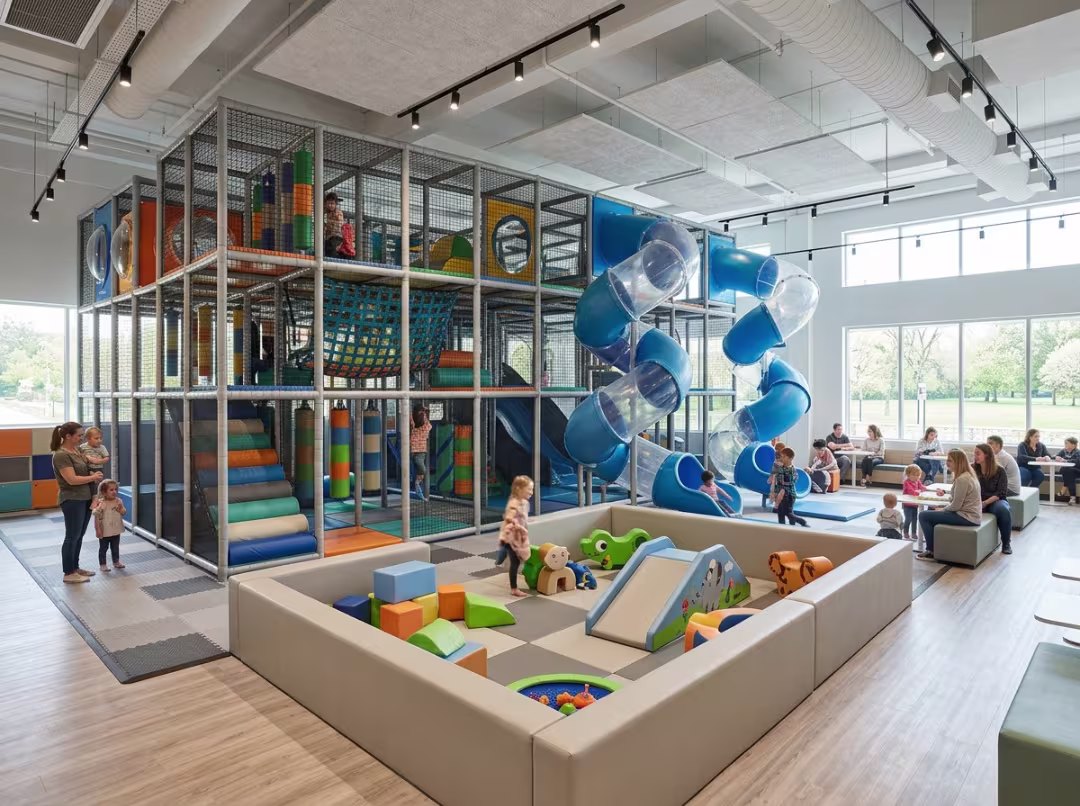 commercial indoor playground flooring