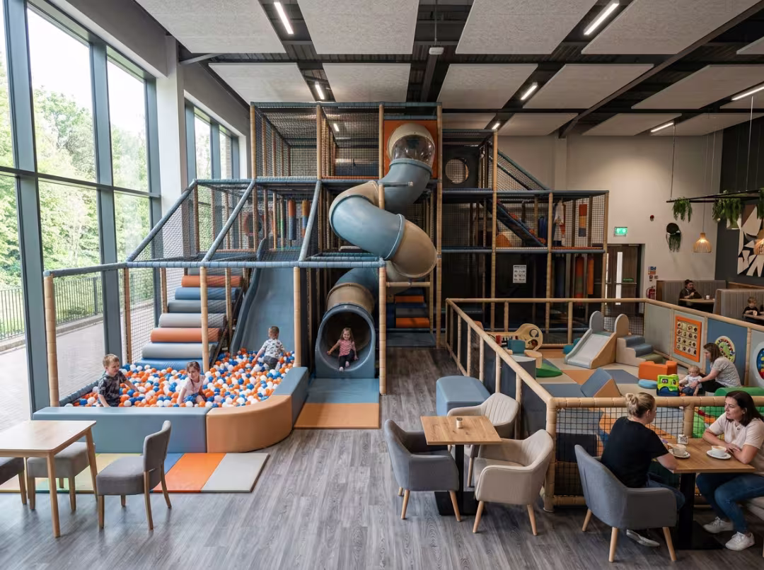 commercial indoor playground interior